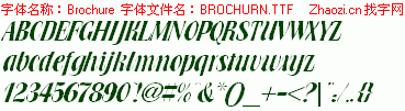 查看字体及作者详细介绍
