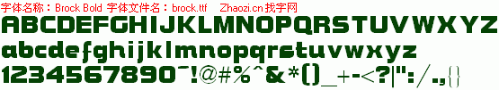 查看字体及作者详细介绍