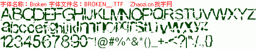 查看字体及作者详细介绍
