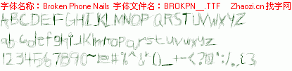 查看字体及作者详细介绍