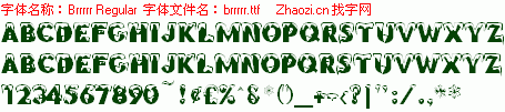查看字体及作者详细介绍