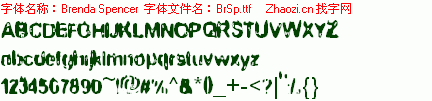 查看字体及作者详细介绍