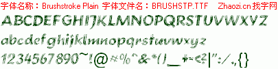 查看字体及作者详细介绍