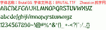 查看字体及作者详细介绍