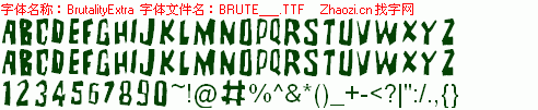 查看字体及作者详细介绍