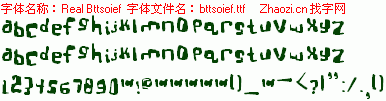 查看字体及作者详细介绍