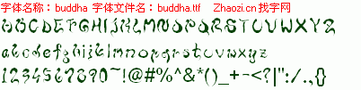 查看字体及作者详细介绍