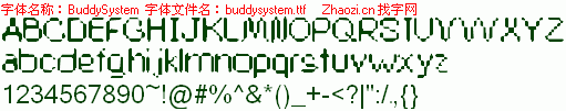 查看字体及作者详细介绍