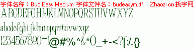 查看字体及作者详细介绍