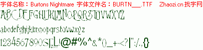 查看字体及作者详细介绍