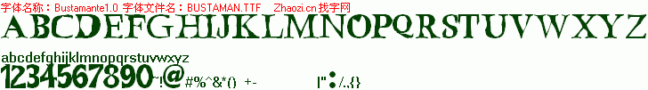 查看字体及作者详细介绍