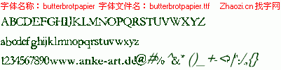 查看字体及作者详细介绍
