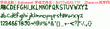 查看字体及作者详细介绍