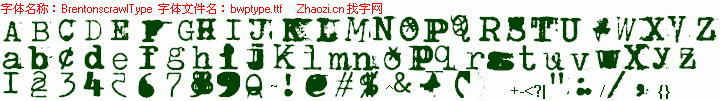查看字体及作者详细介绍