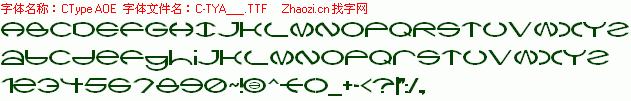 查看字体及作者详细介绍