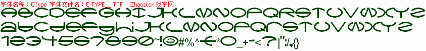 查看字体及作者详细介绍
