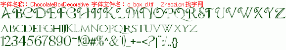 查看字体及作者详细介绍