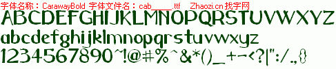 查看字体及作者详细介绍