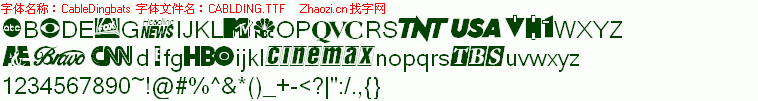 查看字体及作者详细介绍