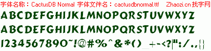 查看字体及作者详细介绍
