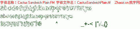 查看字体及作者详细介绍