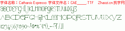 查看字体及作者详细介绍