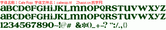 查看字体及作者详细介绍
