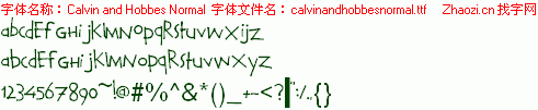 查看字体及作者详细介绍