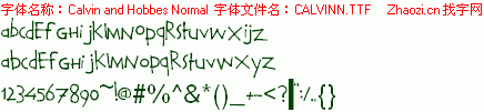 查看字体及作者详细介绍