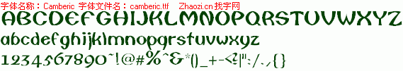 查看字体及作者详细介绍
