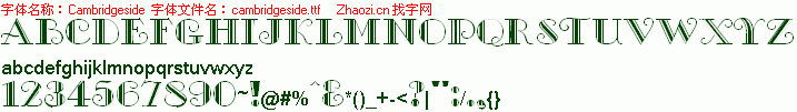 查看字体及作者详细介绍