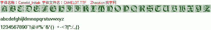 查看字体及作者详细介绍
