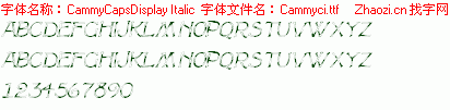 查看字体及作者详细介绍