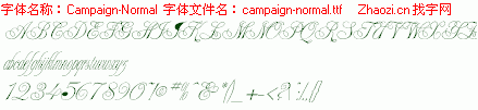查看字体及作者详细介绍