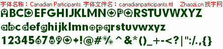 查看字体及作者详细介绍