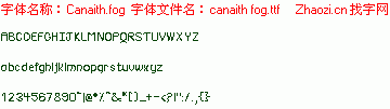 查看字体及作者详细介绍