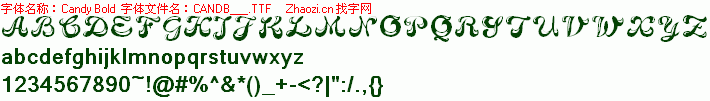 查看字体及作者详细介绍