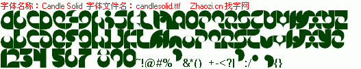 查看字体及作者详细介绍
