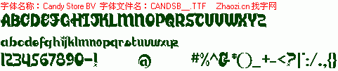 查看字体及作者详细介绍