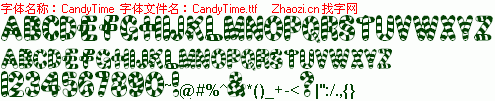查看字体及作者详细介绍
