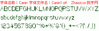 查看字体及作者详细介绍