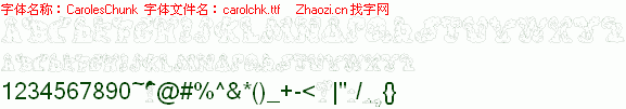 查看字体及作者详细介绍