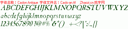 查看字体及作者详细介绍