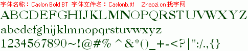 查看字体及作者详细介绍