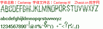 查看字体及作者详细介绍