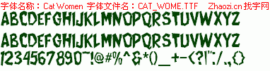 查看字体及作者详细介绍