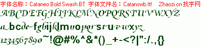 查看字体及作者详细介绍