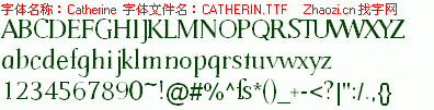 查看字体及作者详细介绍