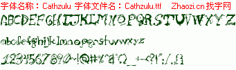查看字体及作者详细介绍