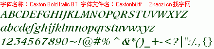 查看字体及作者详细介绍